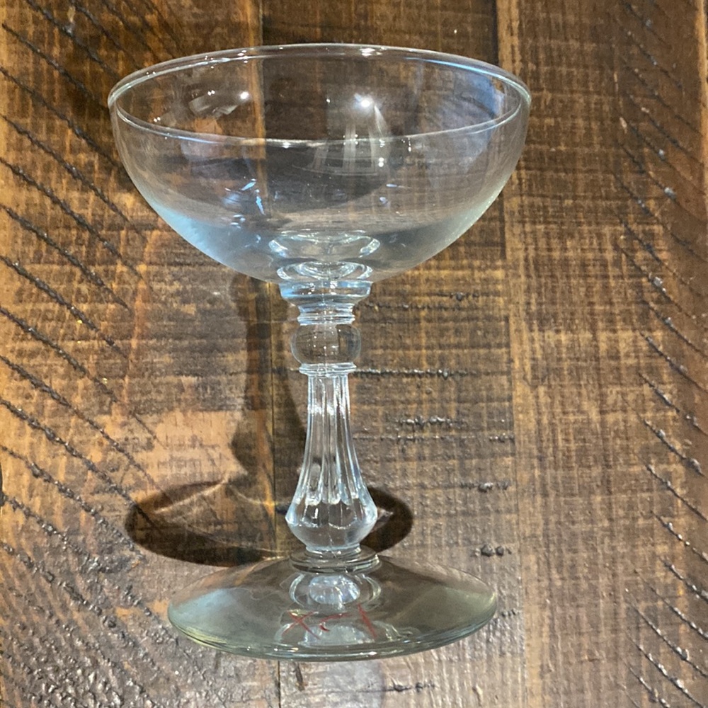 Vintage Libbey Columbian 4oz Stemmed Glassware. Set of 3.